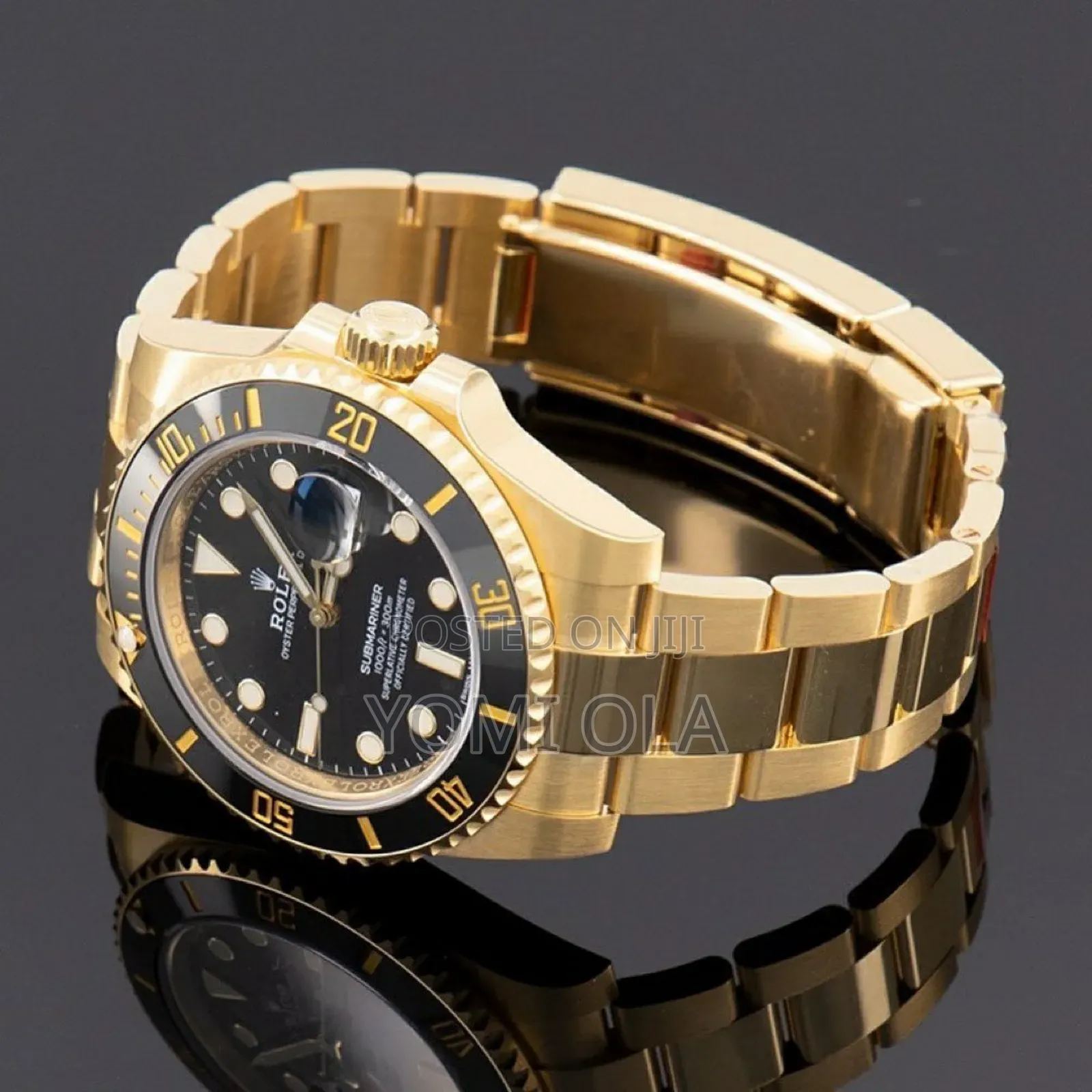 Rolex Submariner Gold Wristwatch