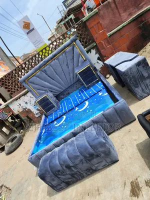 Padded 6by6 Full Bed Set.