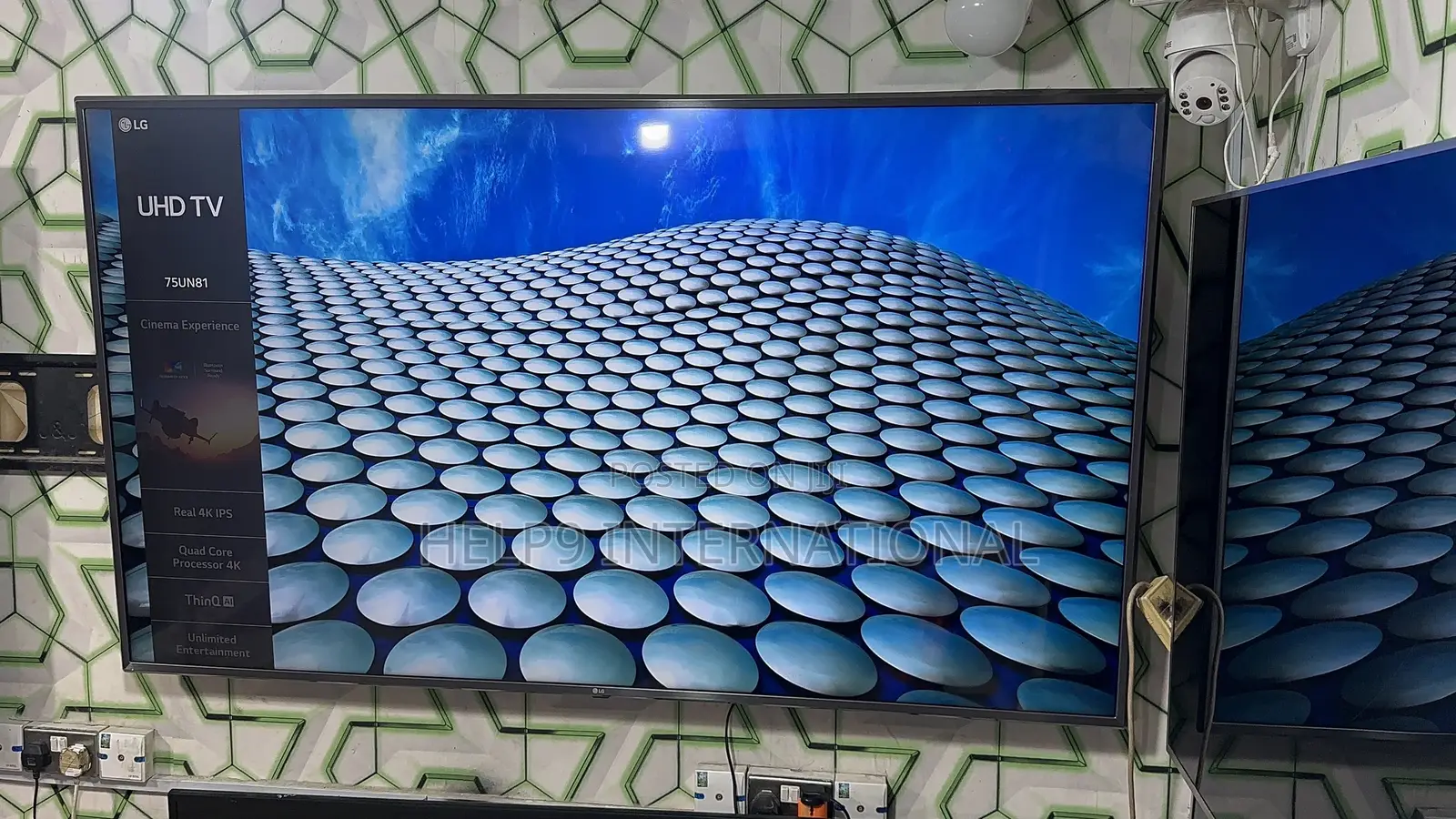 LG Super Ultra HD 75” Smart Tv With Quad Core Processor