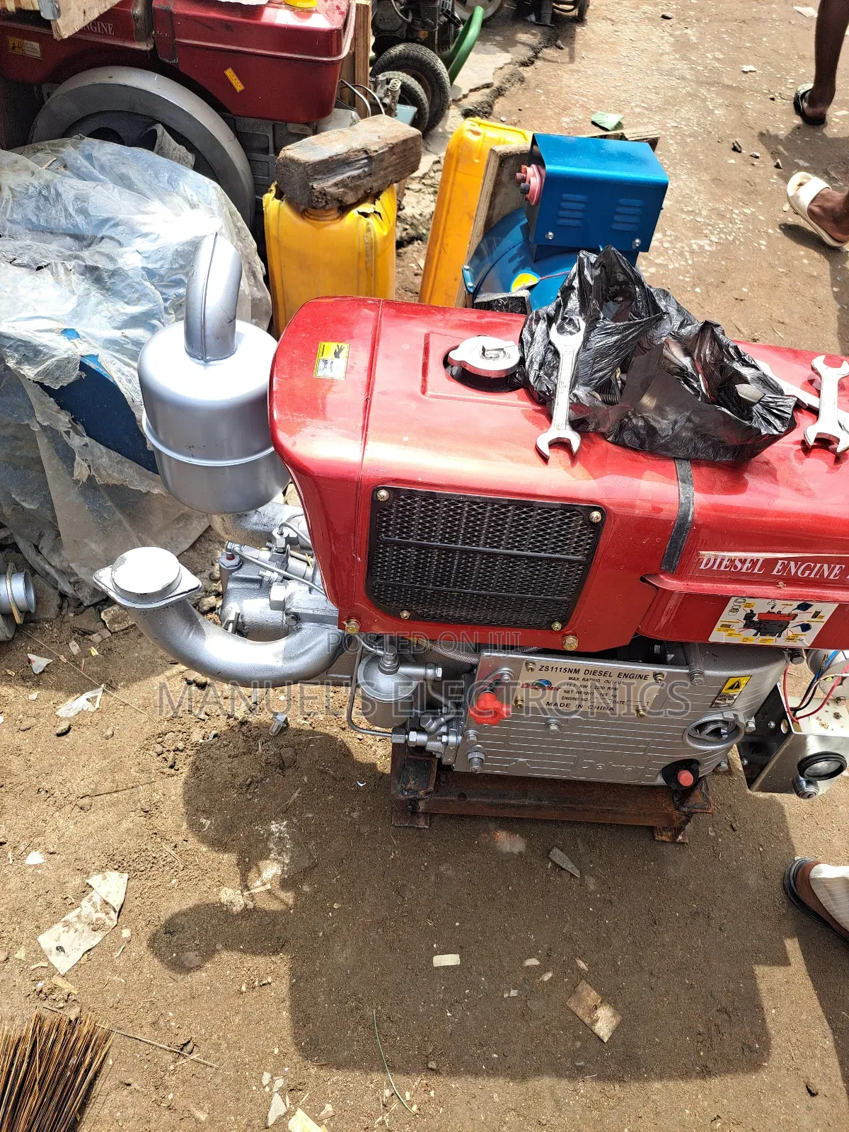 15kva Basic Diesel Generator Engine 100% Copper Coil
