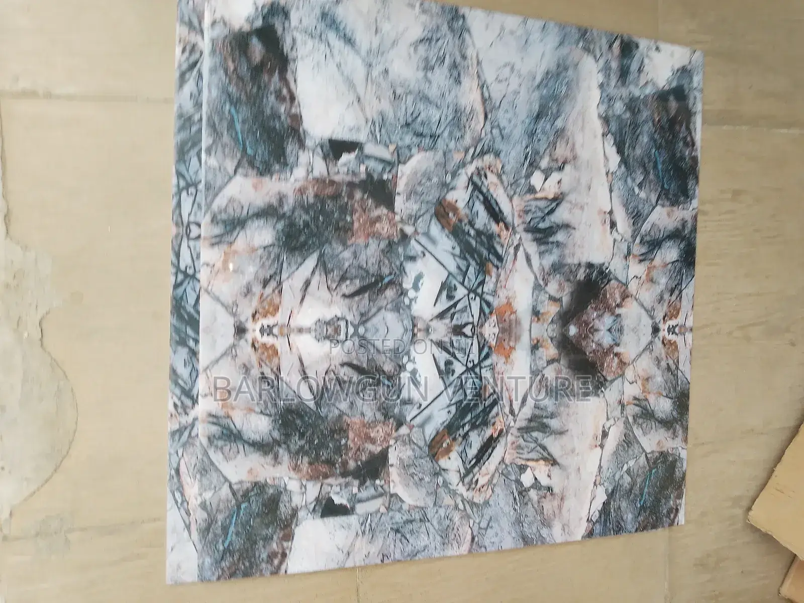 Foam Wallpaper Sticker Mable 60x60