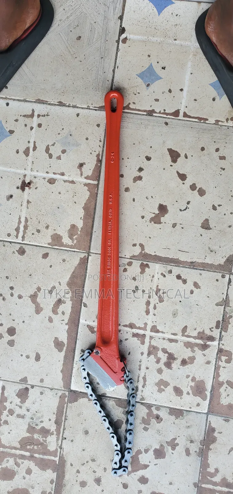 Rigid Chain Pipe Wrench