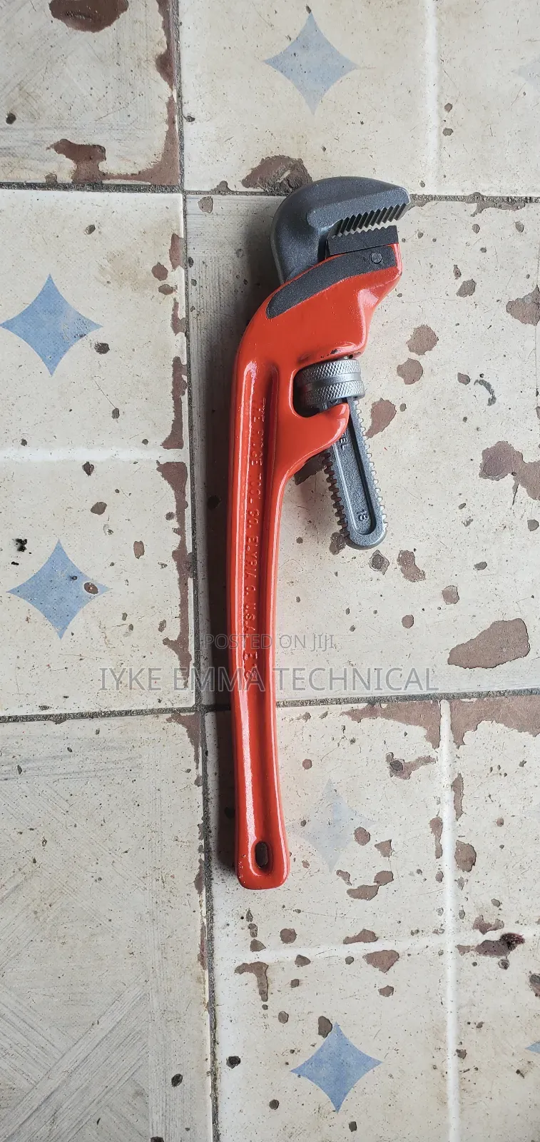 Rigid Offset Pipe Wrench Heavy Duty