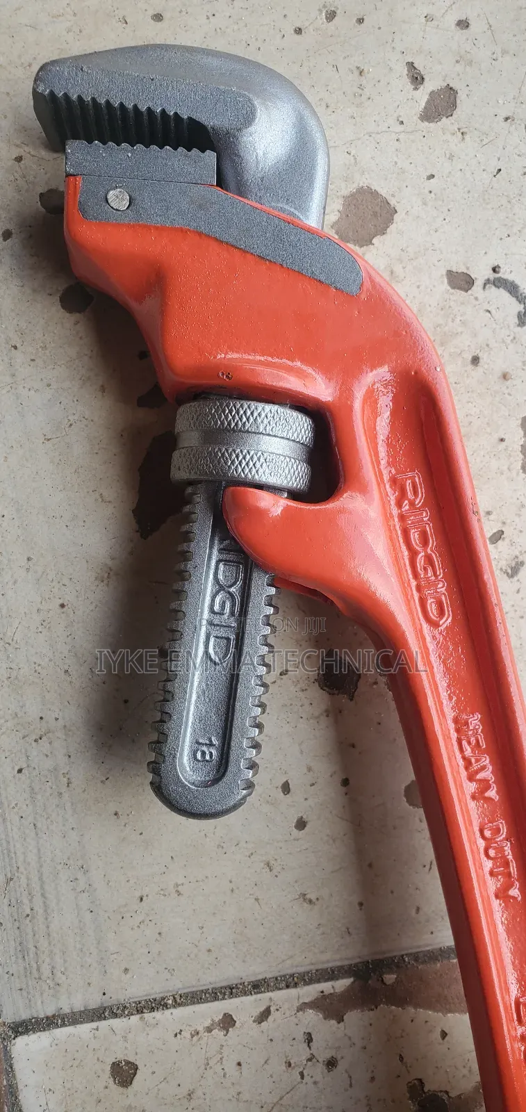 Rigid Offset Pipe Wrench Heavy Duty