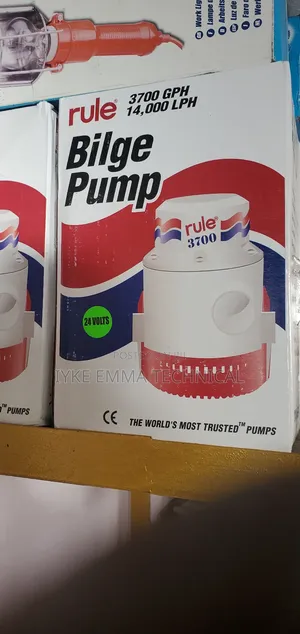 Marine Bilge Pump - 3000 GPH 24V