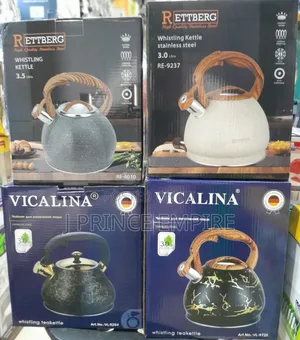 3L Kettle Stainless Steel With Whistle - Kettle