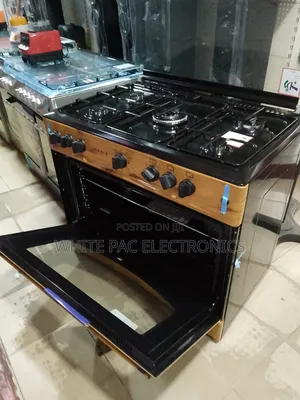 Maxi Standing Cooker 5 Gas Burner Automatic With Oven Grill