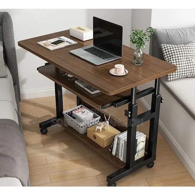 Movable Computer Laptop Table With Drawer
