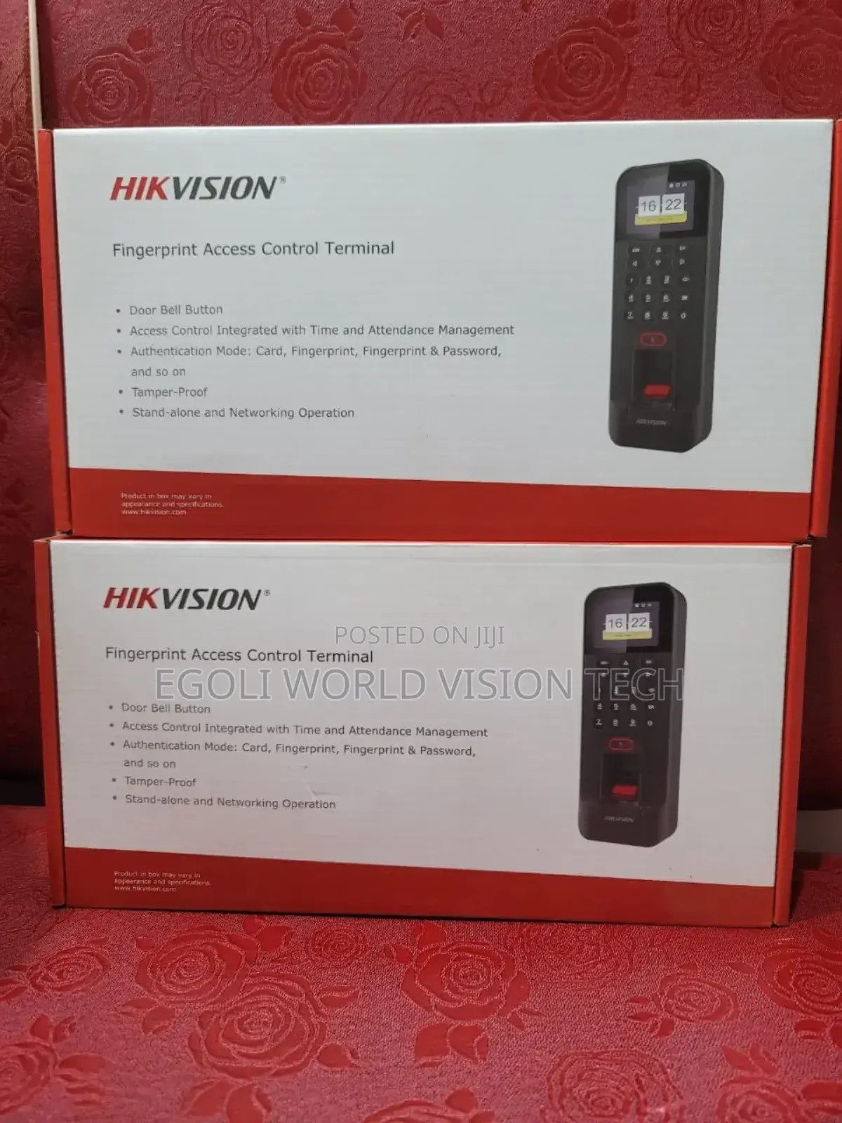 Hikvision Access Control Terminal System With Fingerprint