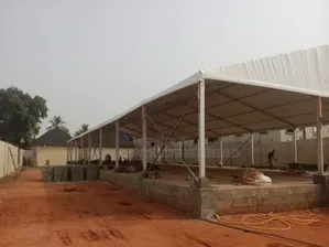 400 People Capacity Top Quality Marquee Tent Construction