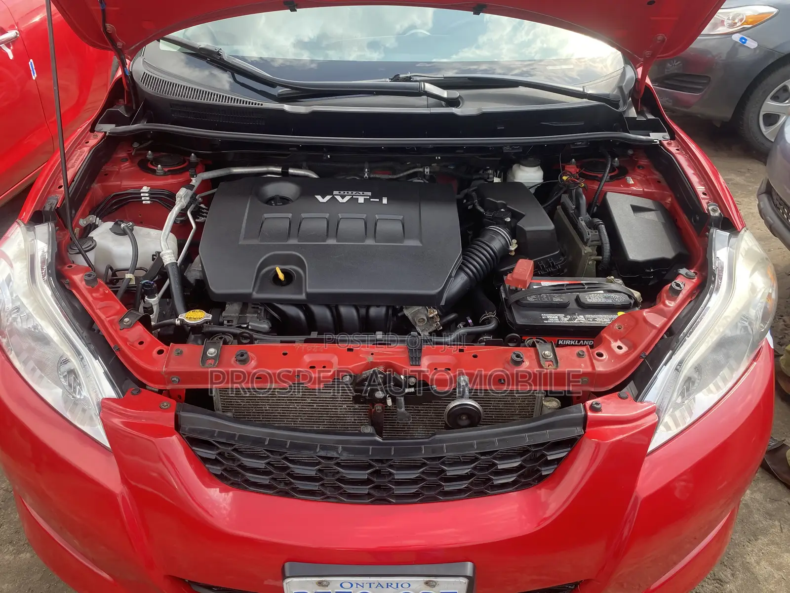 Toyota Matrix 2012 Red