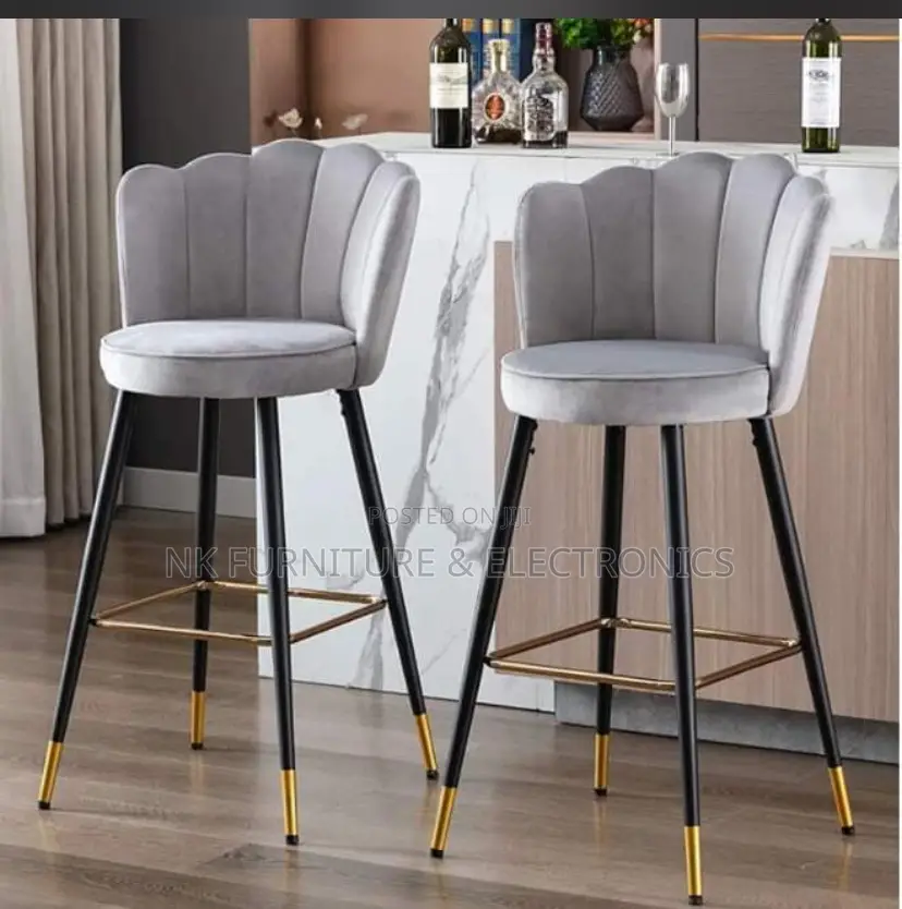 Fabric Made Bar Stools Imported