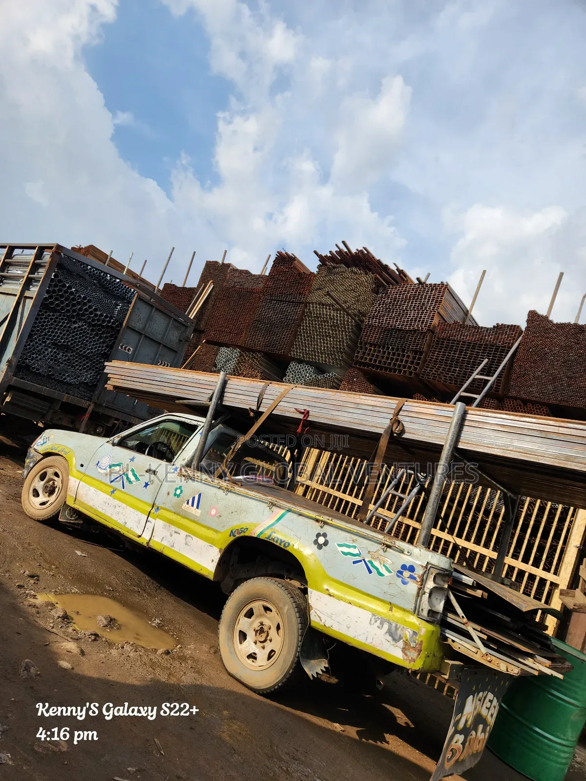 Mile Steel and Galvanized Pipes Available