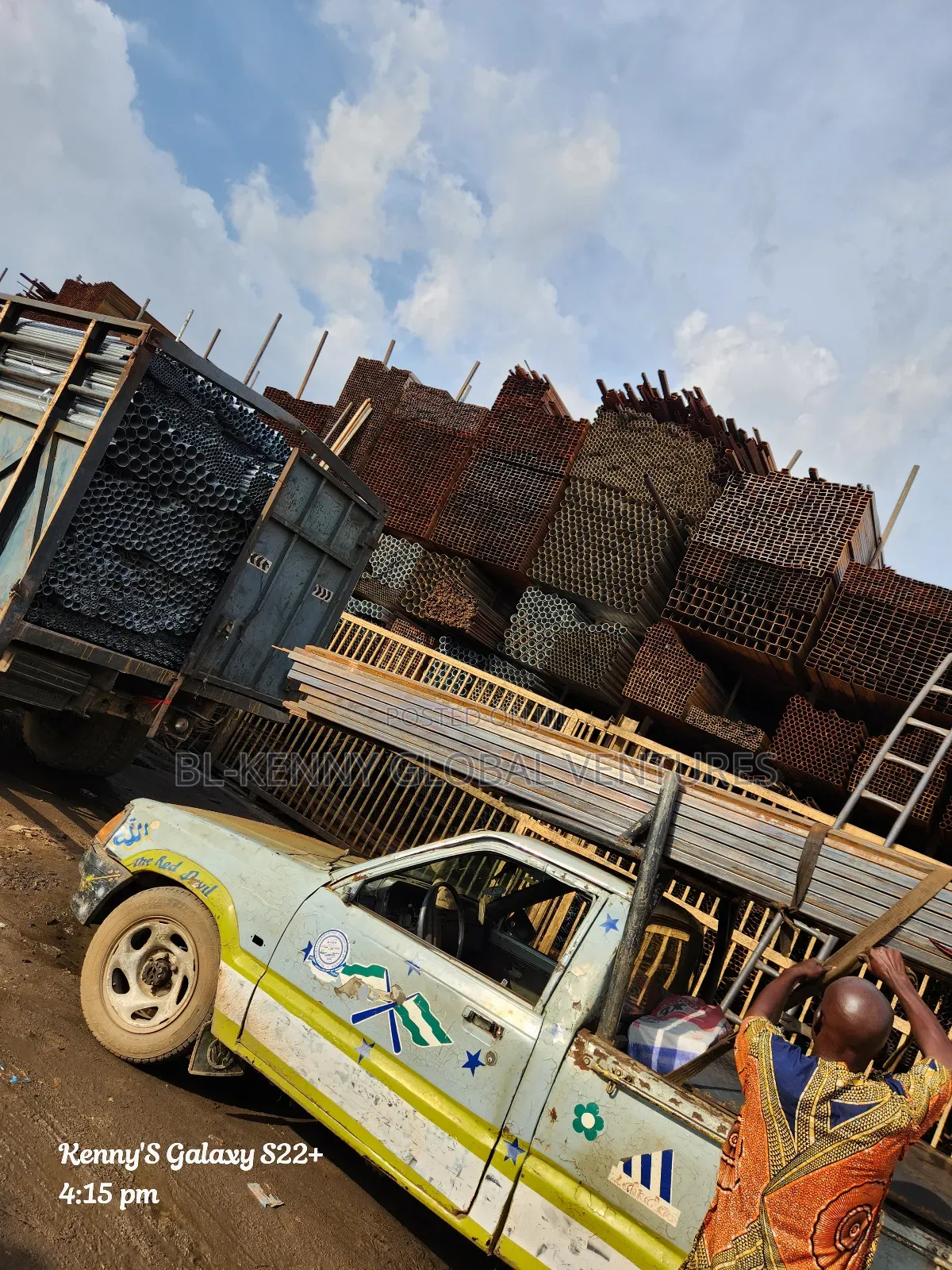 Mile Steel and Galvanized Pipes Available