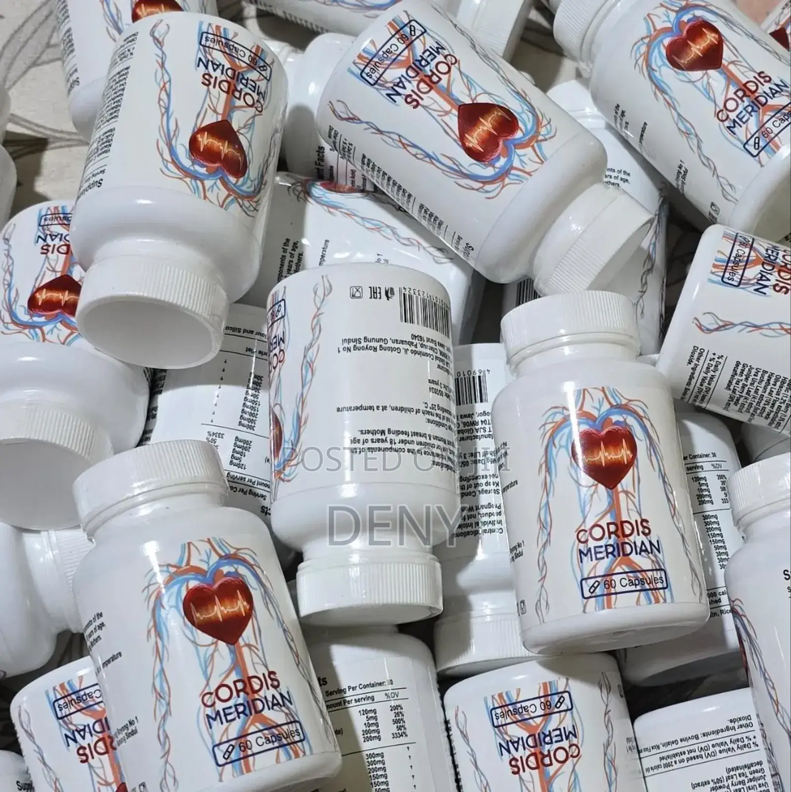 Cordis Meridian 60 Capsules