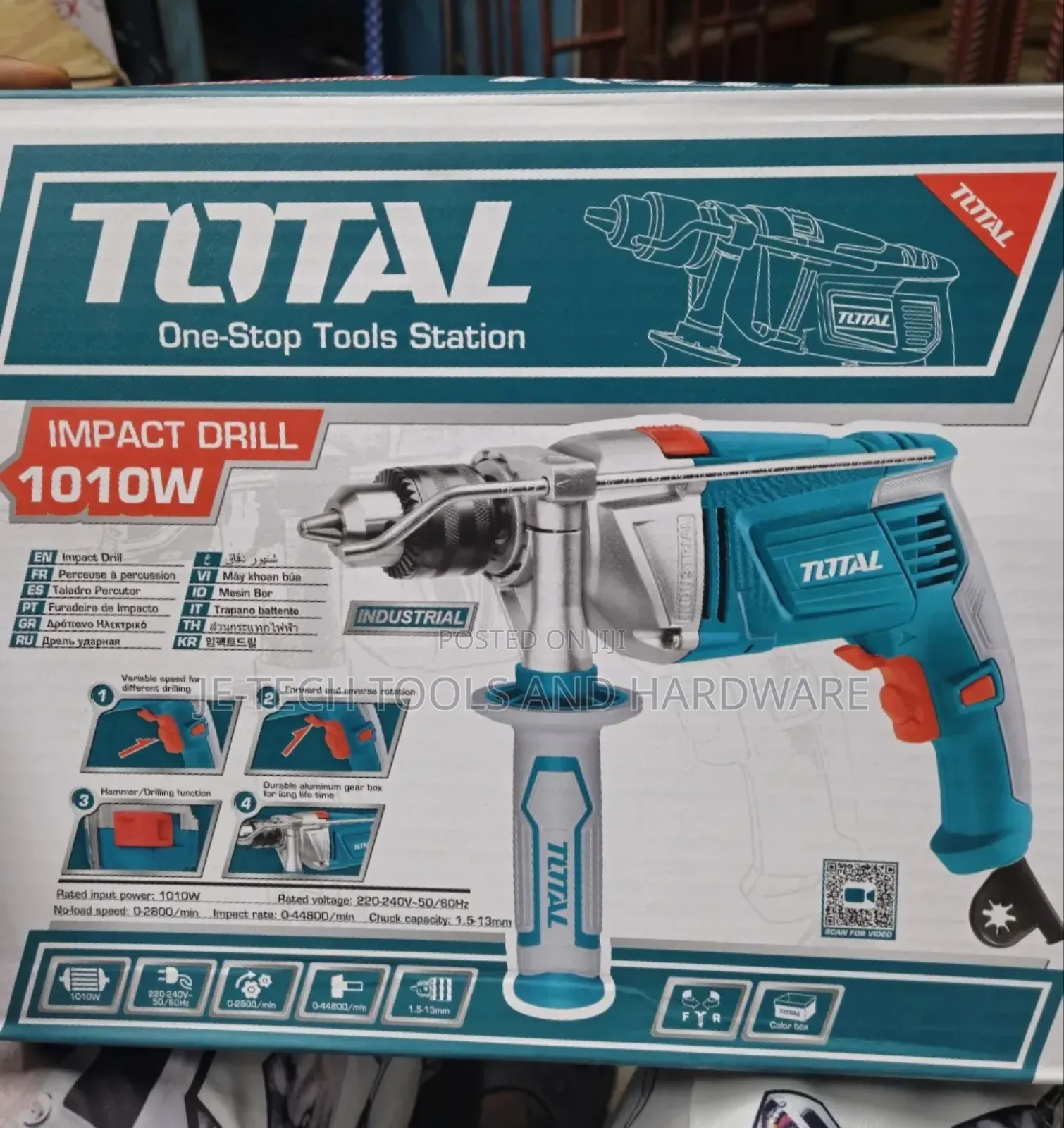 Total Impact Drill 1010W