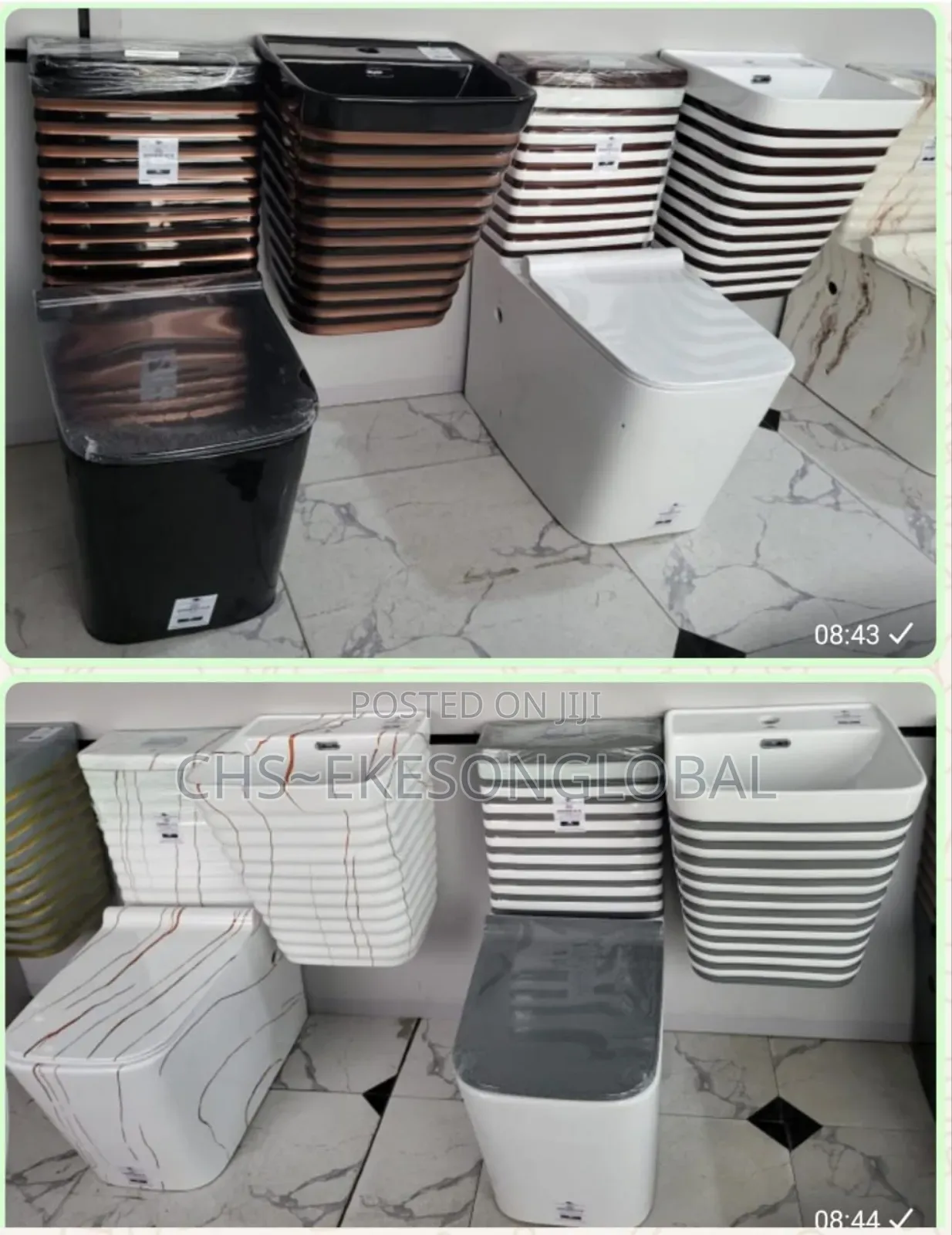 Luxury Ideal Wc With Wall Hung Basin
