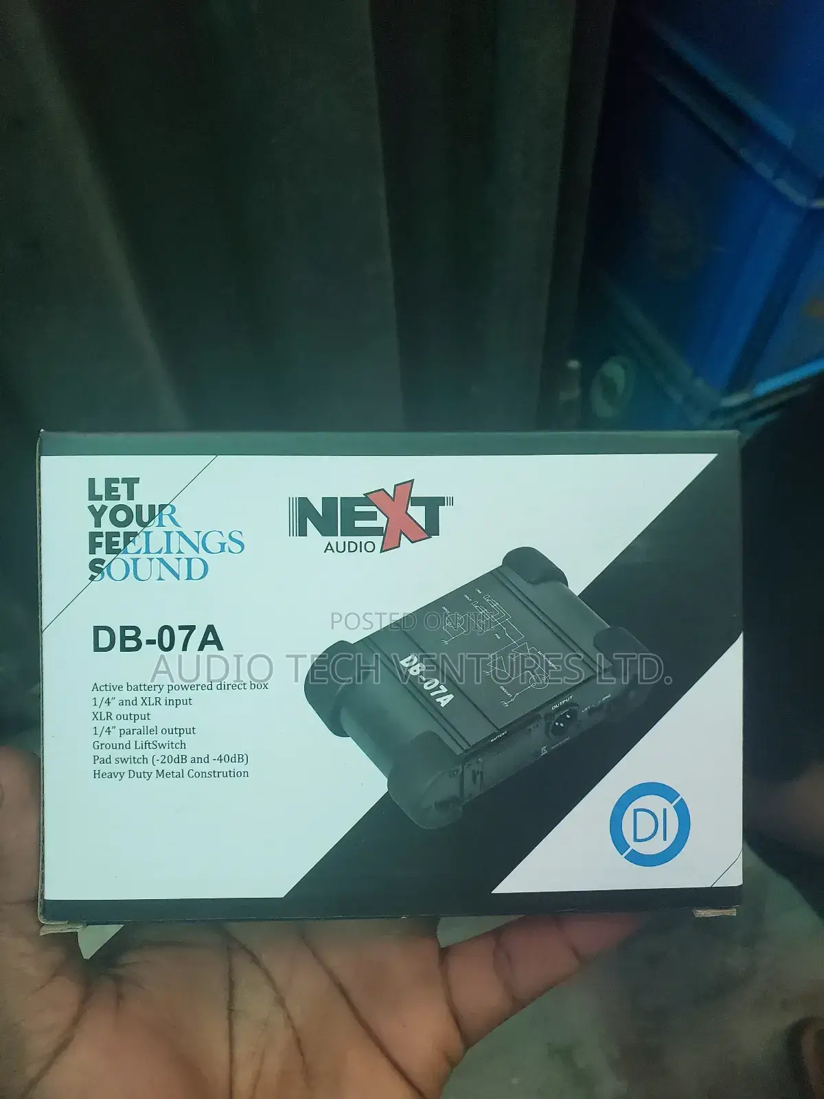 Next Audio Db-07a DI Box