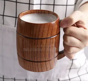 Wooden Cup With Handle