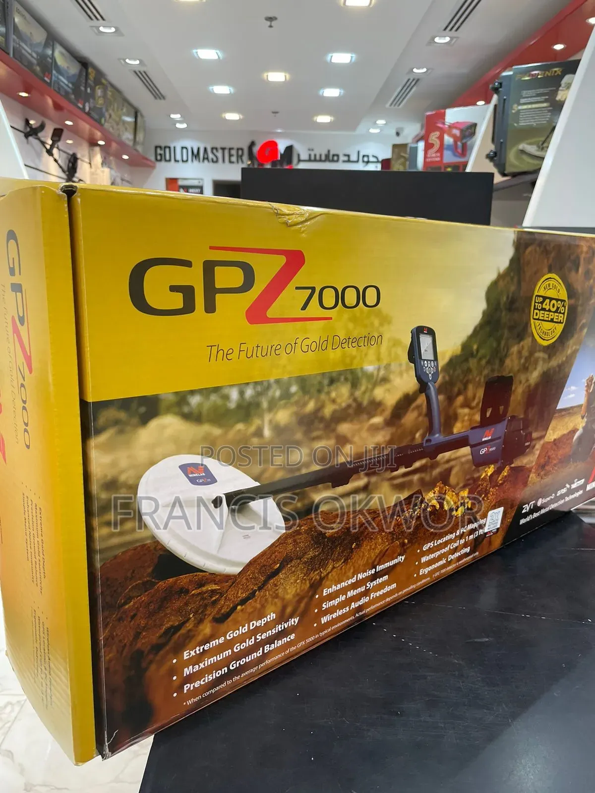 Gold Detecting Machine GOZ7000