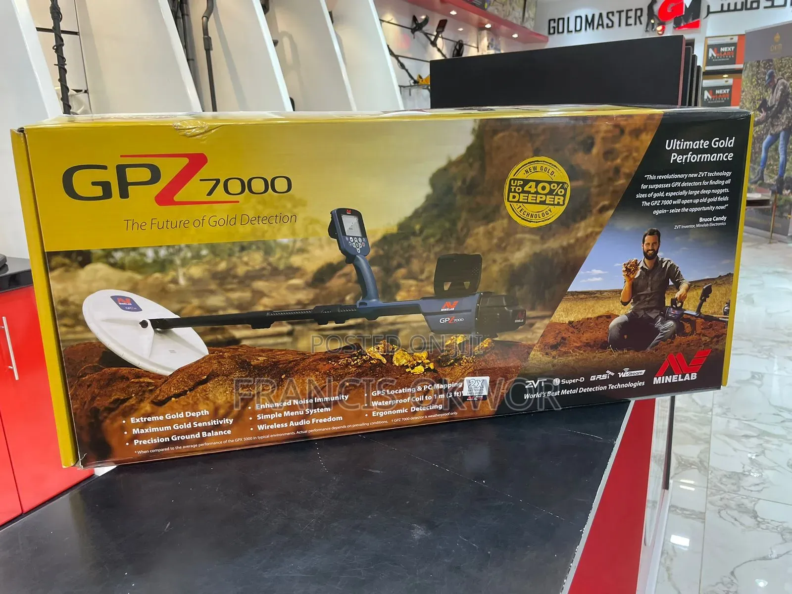 Gold Detecting Machine GOZ7000