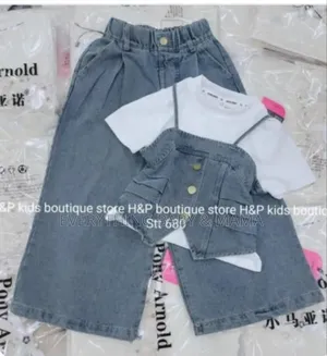 Girls Jeans Set