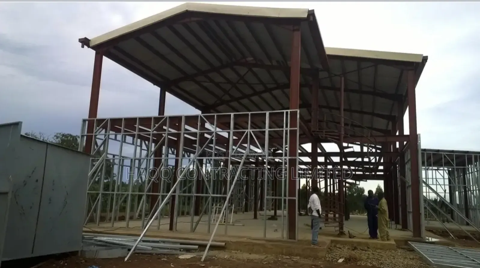 Warehouse Structural Construction; Welding and Fabrication
