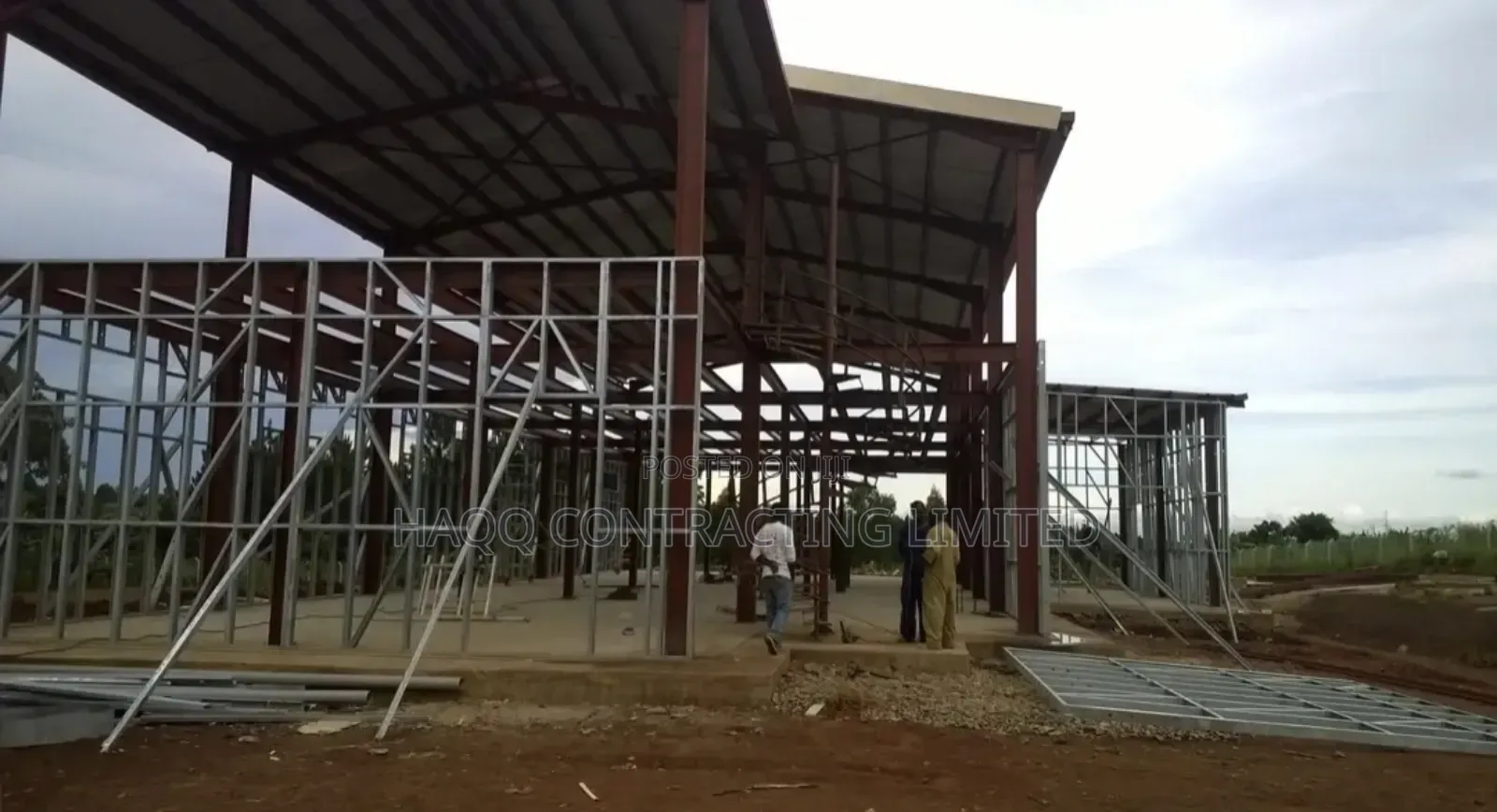 Warehouse Structural Construction; Welding and Fabrication