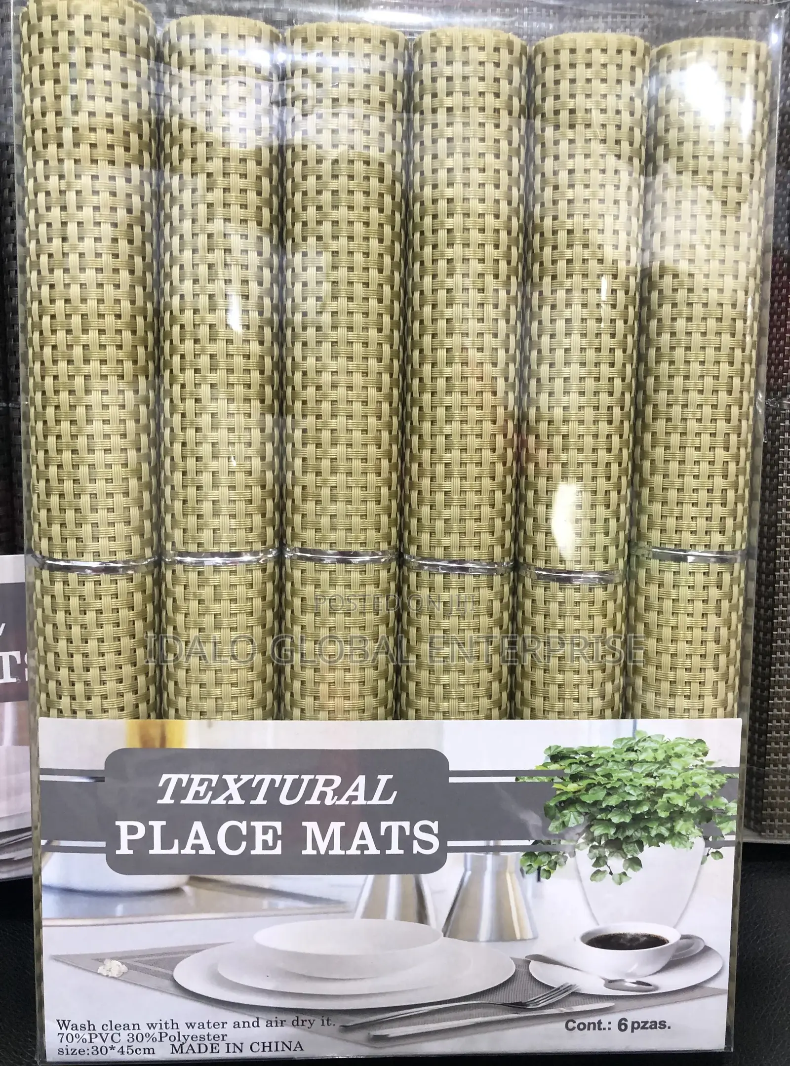 Kitchen Table-Mat / Place Mats Dining Table Placemats -6 PCS