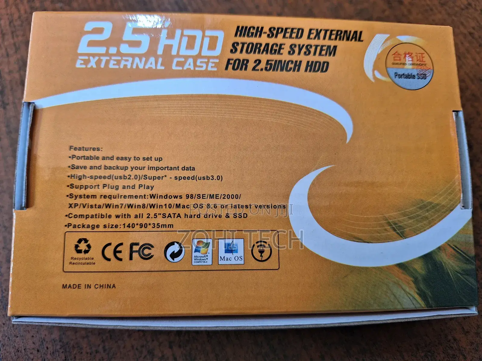 External Hardisc Hard Drive Case