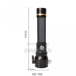 Safety Guard High Power Led Solar Tactical Touch Light