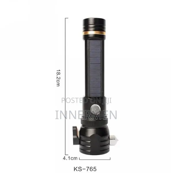 Safety Guard High Power Led Solar Tactical Touch Light