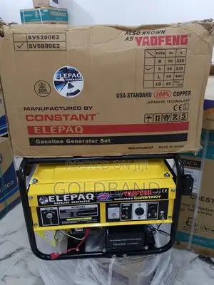 Elepaq Constant Efficient House Generator (Sv6800)