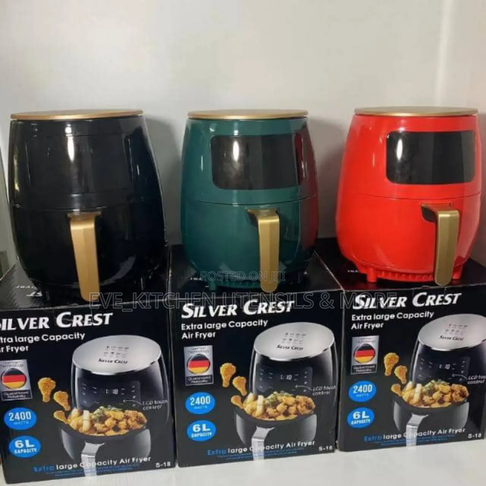 6L Silver Crest Air Fryer
