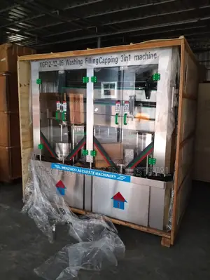 Monoblock 3 in 1 Bottle Water Production Machine 12-12-5