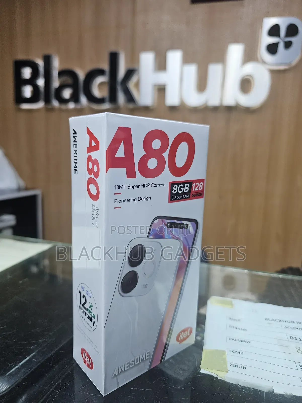 New Itel A80 128 GB
