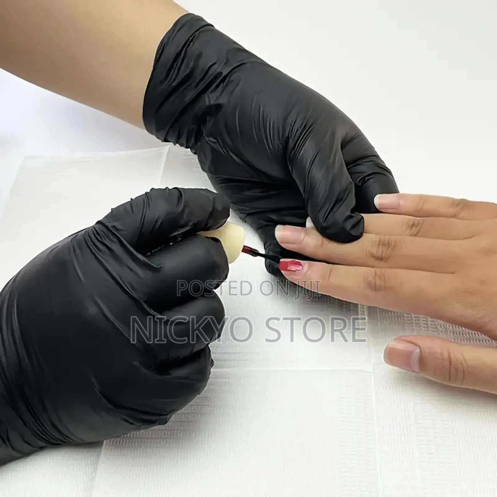 100pcs Examination Powder Free Nitrile Gloves