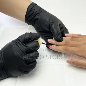 100pcs Examination Powder Free Nitrile Gloves