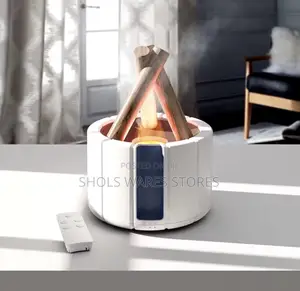 Usb Bonfire Humidifier With Flame Lamp/ Diffuser