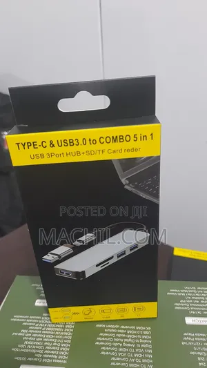 Type-C USB 3.0 With Card Reader Combo 5 in 1