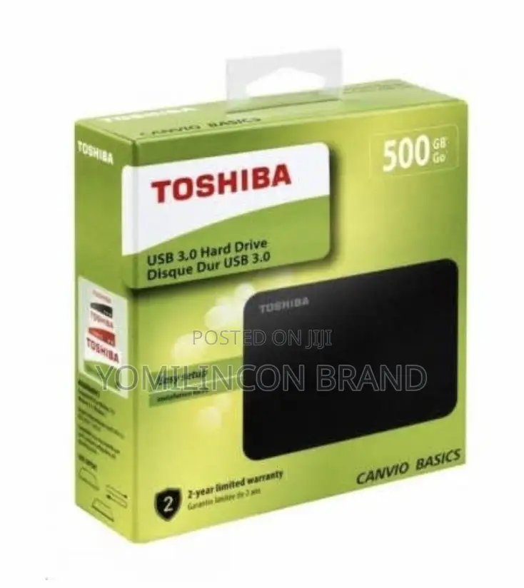 Toshiba 500gb Ext Hdd