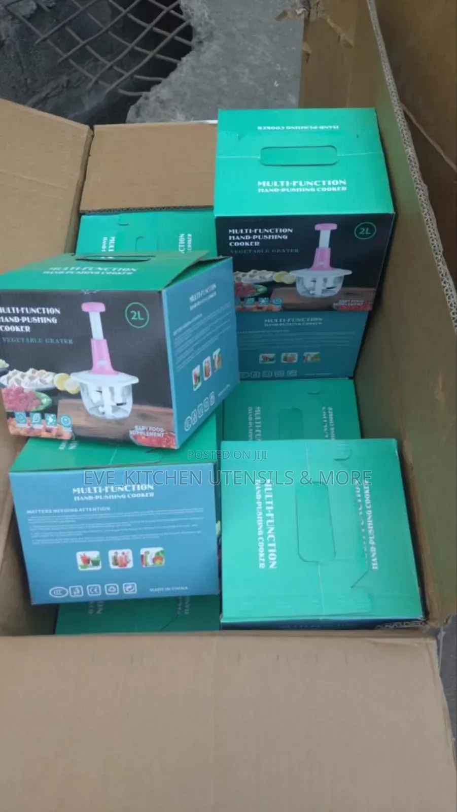 Push Jumbo Chopper/Grater