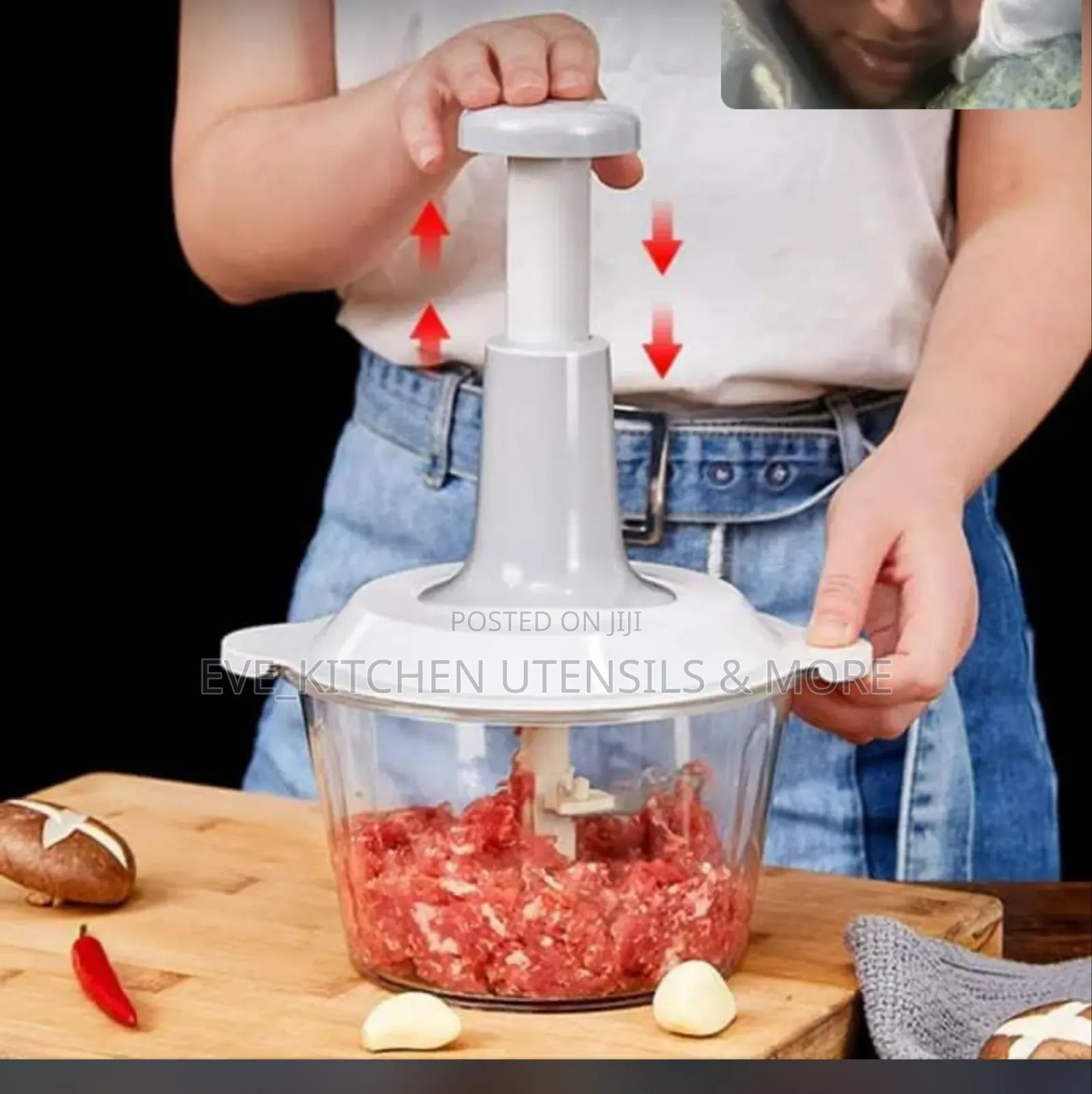 Push Jumbo Chopper/Grater