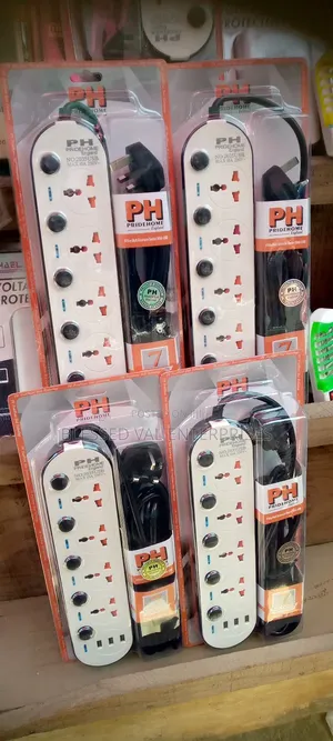 PH 4 Way MUITI Extension Socket With 3 USB