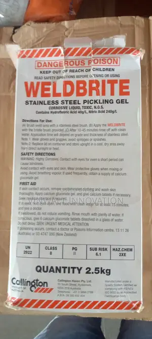 Weldbrite Stainless Steel Pickling Gel