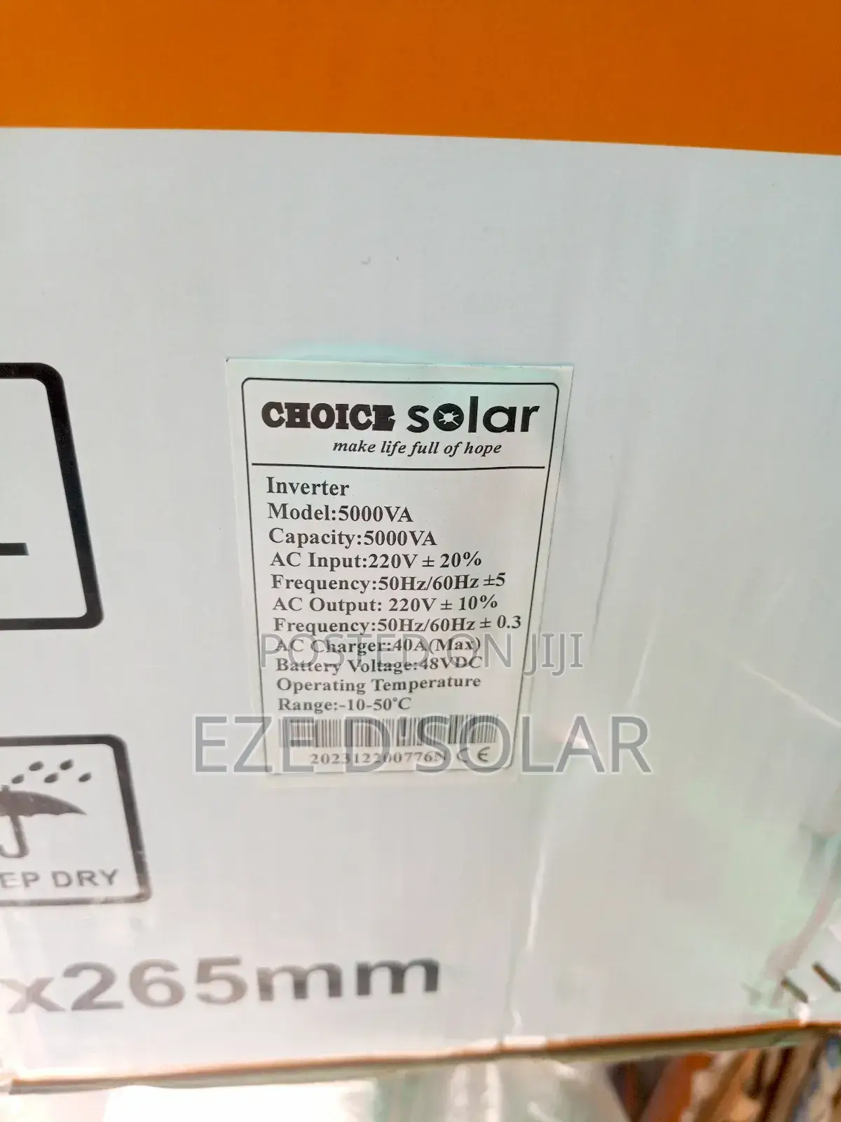5kva48v Choice Solar Inverter