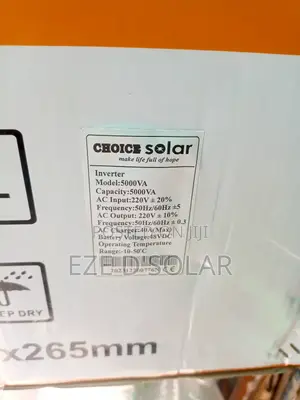 5kva48v Choice Solar Inverter