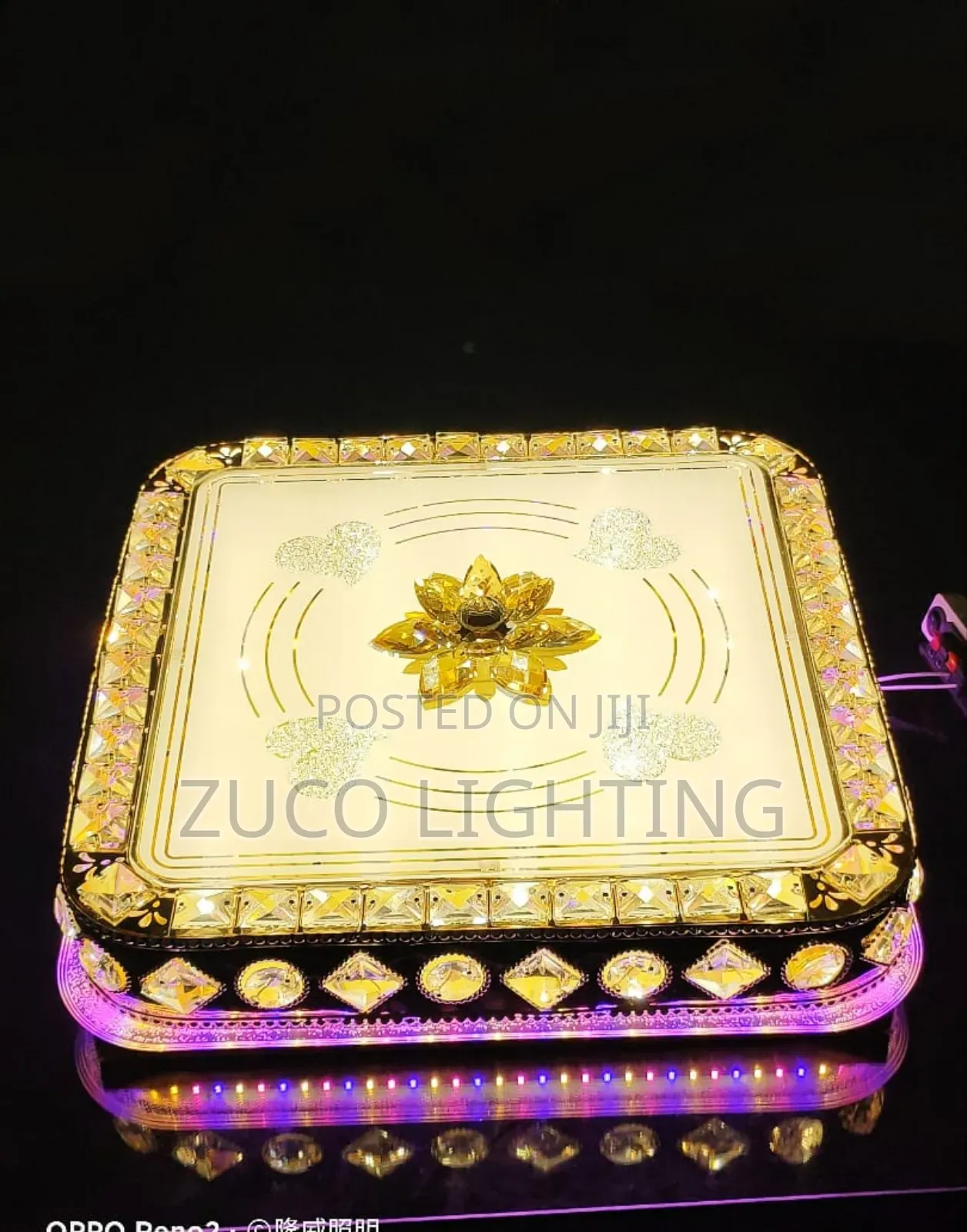 Modern Luxury Creative Led Ceiling Chandelier With Bluetooth