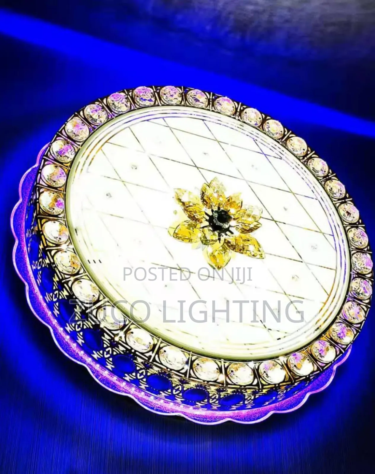 Modern Luxury Creative Led Ceiling Chandelier With Bluetooth