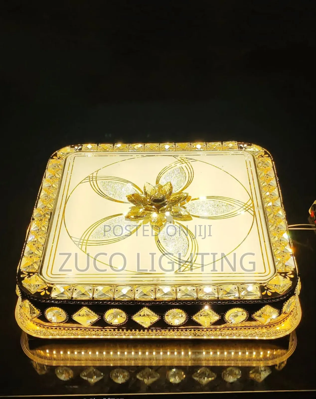 Modern Luxury Creative Led Ceiling Chandelier With Bluetooth
